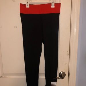 PINK REVERSIBLE Black & Red / Grey Leggings